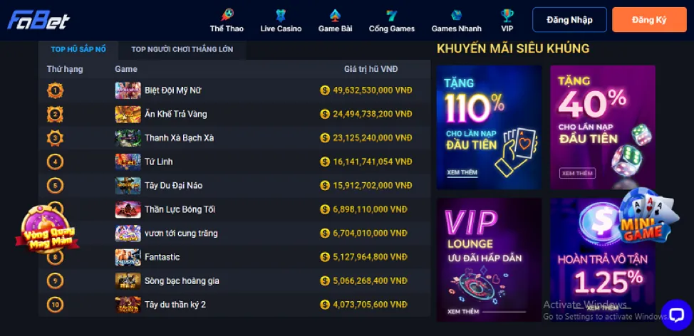 Banner Khuyến Mãi Nổ Hũ rk68 win